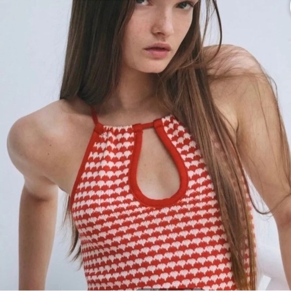 ZARA knit halter top . - Picture 6 of 6